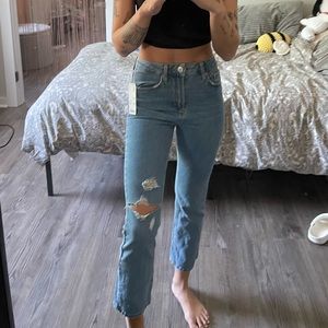 BDG straight kick back jeans